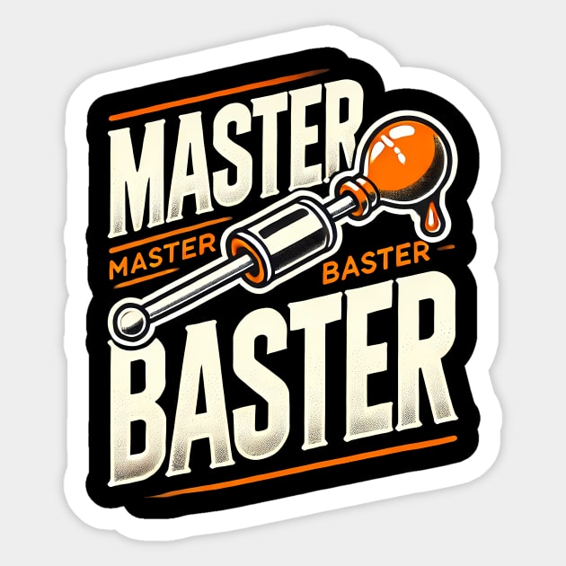 Funny Thanksgiving Saying, Basting Turkey Sticker by logiamerch